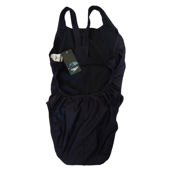 SPEEDO Swimsuit  Girls Black - Picture 2 of 4